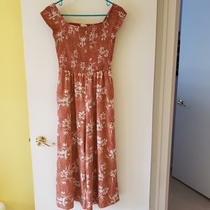 Floral jumpsuit